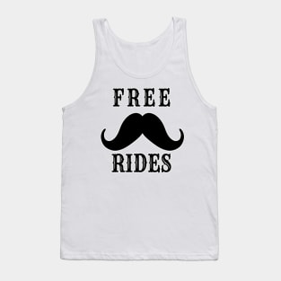 Free Mustache Rides Tank Top